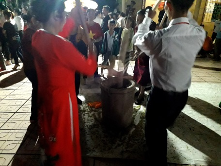 Lễ hội giã cốm mừng cơm mới của đồng bào Tày huyện Đại Từ -0